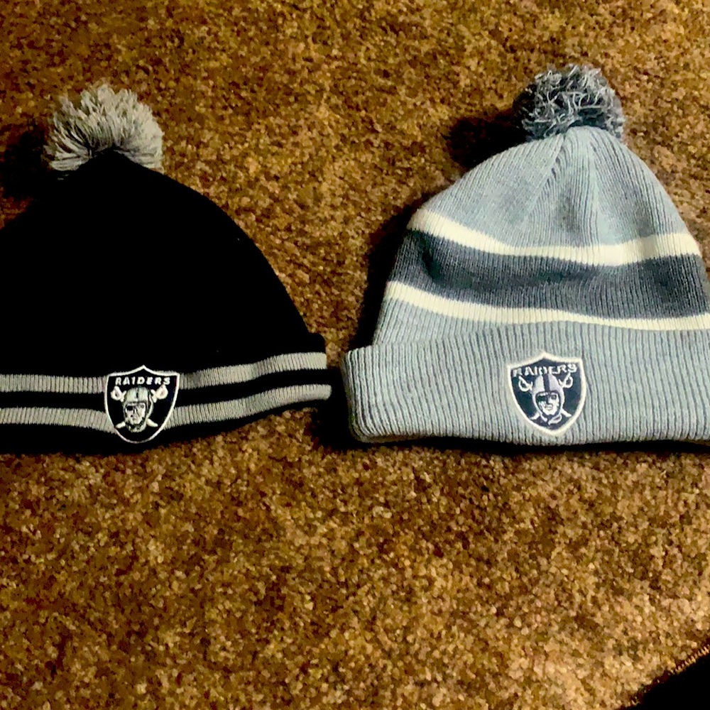 RAIDERS beanies (BLACK) ( GREY)